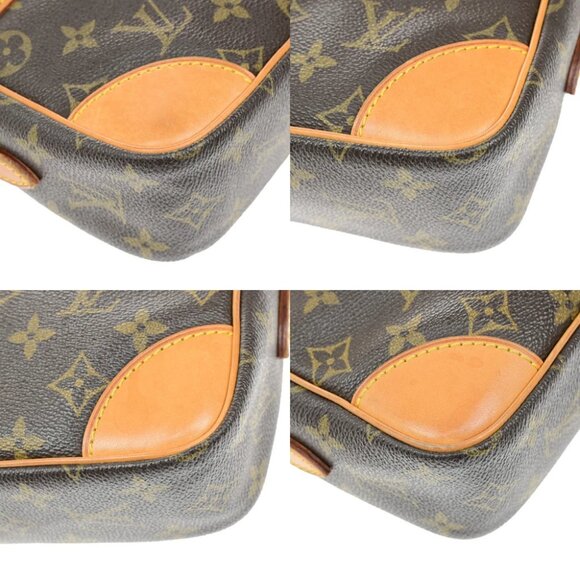 LOUIS VUITTON Trocadero 27 Shoulder Bag Monogram Leather Brown - Picture 10 of 14